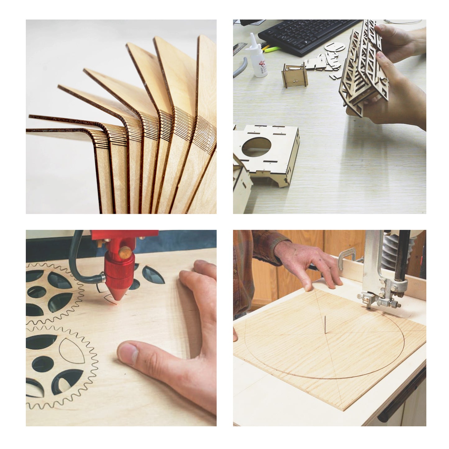 Basswood Plywood Sheets 1/16" Thick