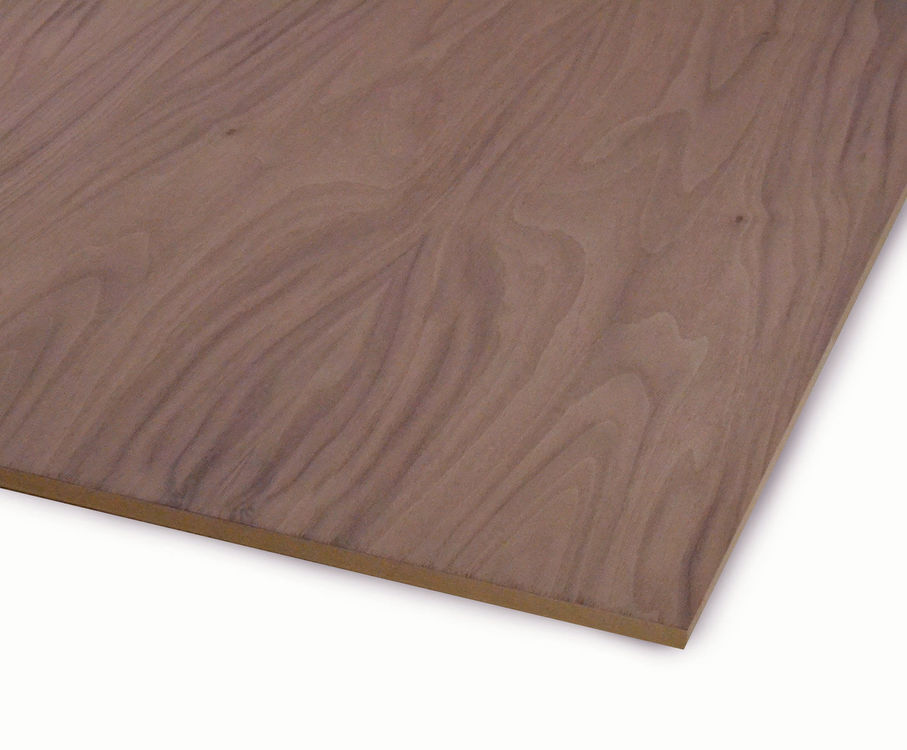 Walnut Veneer MDF Sheets 1/4" Thick