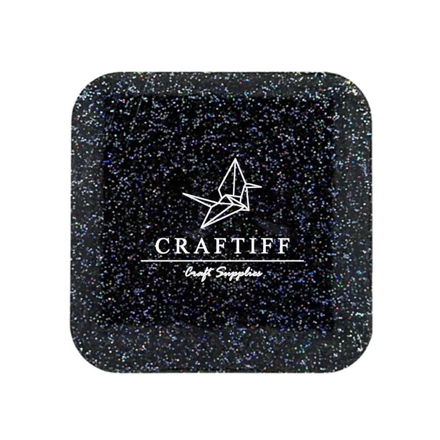 Black Space Glitter Acrylic Sheet 3mm Large sheet 23.5"x40" for laser cutter engraving diy xtool gloworge