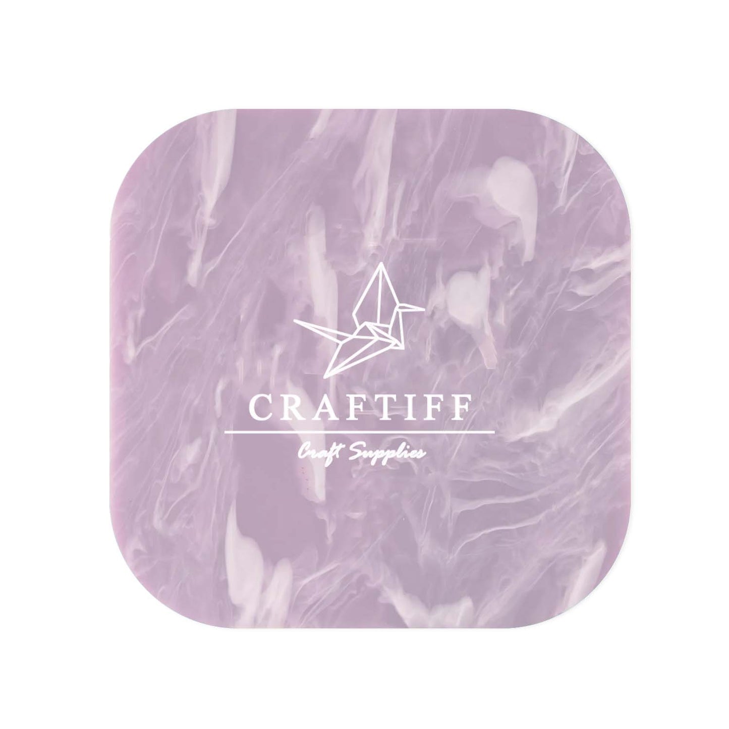 Pastel Lilac Clouds Acrylic Sheet 3mm Large sheet 23.5"x40" for laser cutter engraving diy xtool glowforge