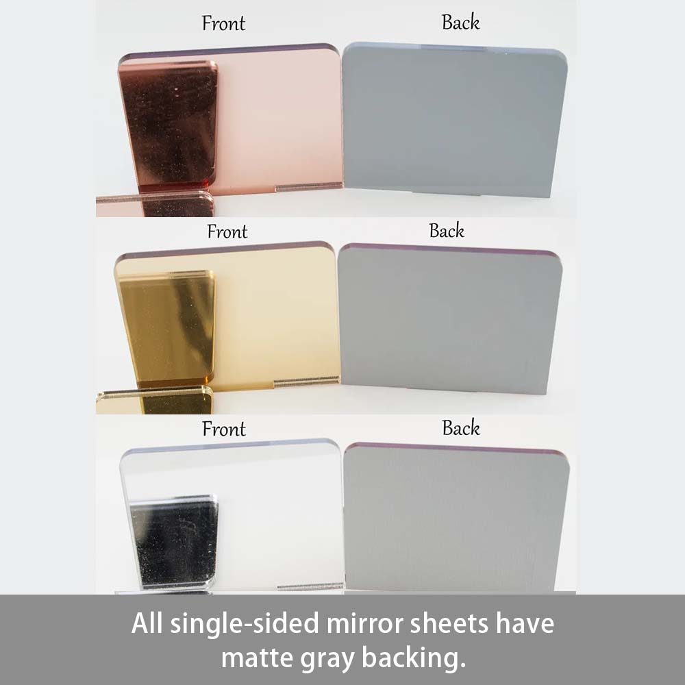 Orange Mirror Acrylic Sheet