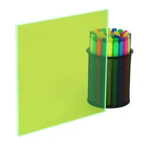 Green Fluorescent Acrylic Sheet