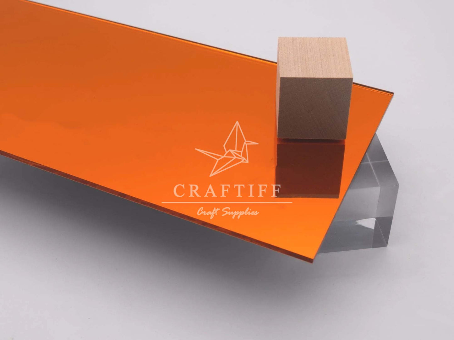 Orange Mirror Acrylic Sheet