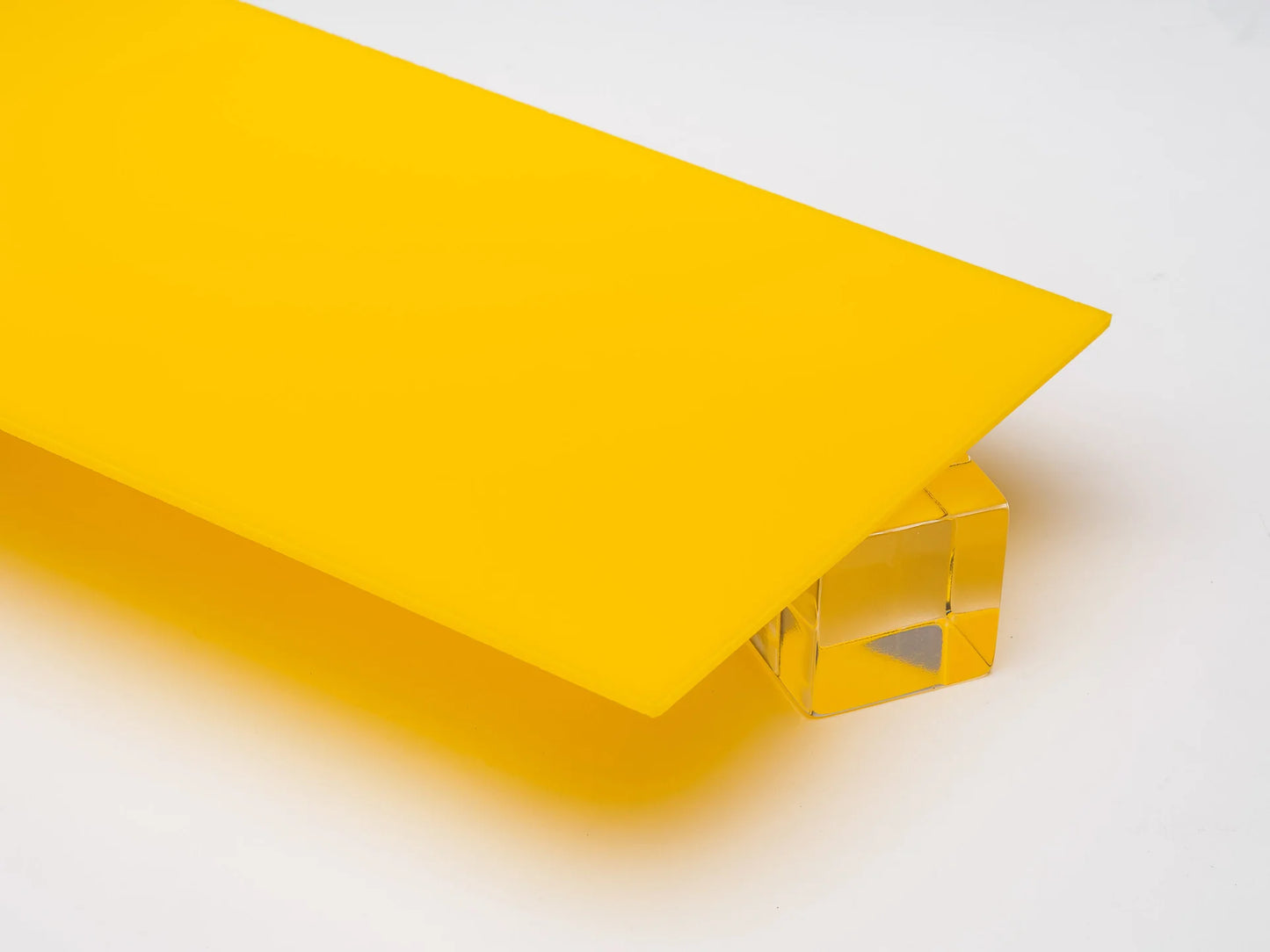 Yellow Opaque Acrylic Sheet