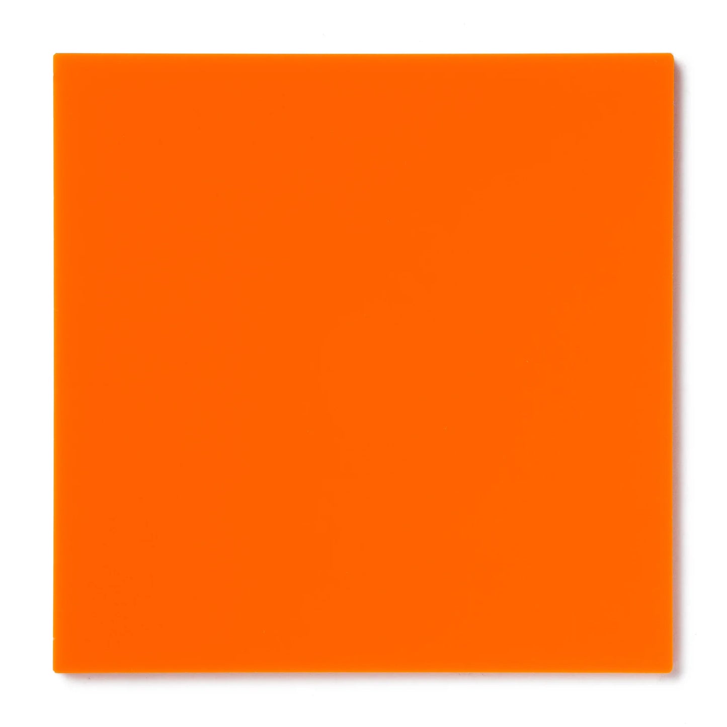 Orange Opaque Acrylic Sheet
