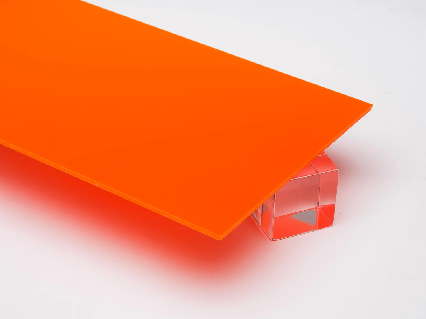 Orange Opaque Acrylic Sheet