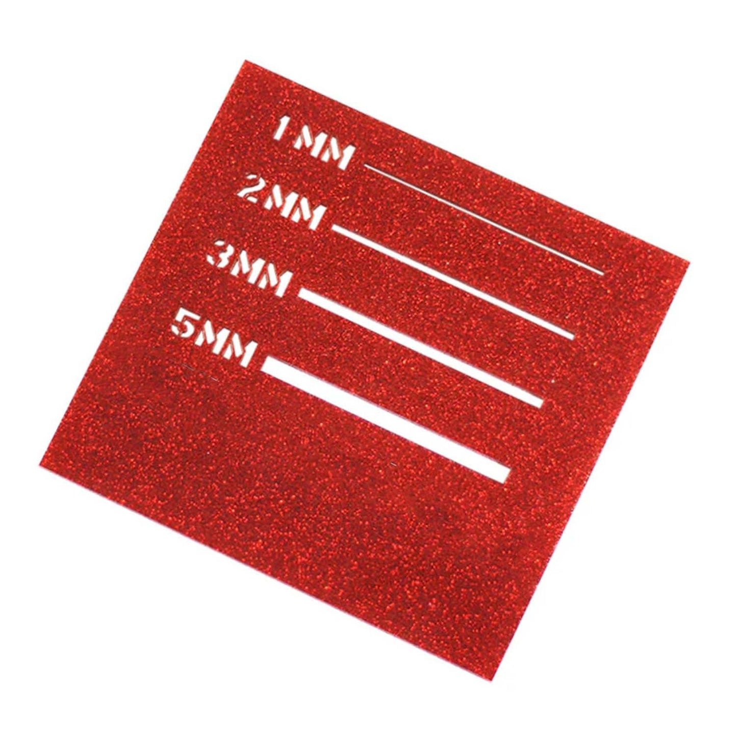 Red Glitter Acrylic Sheet