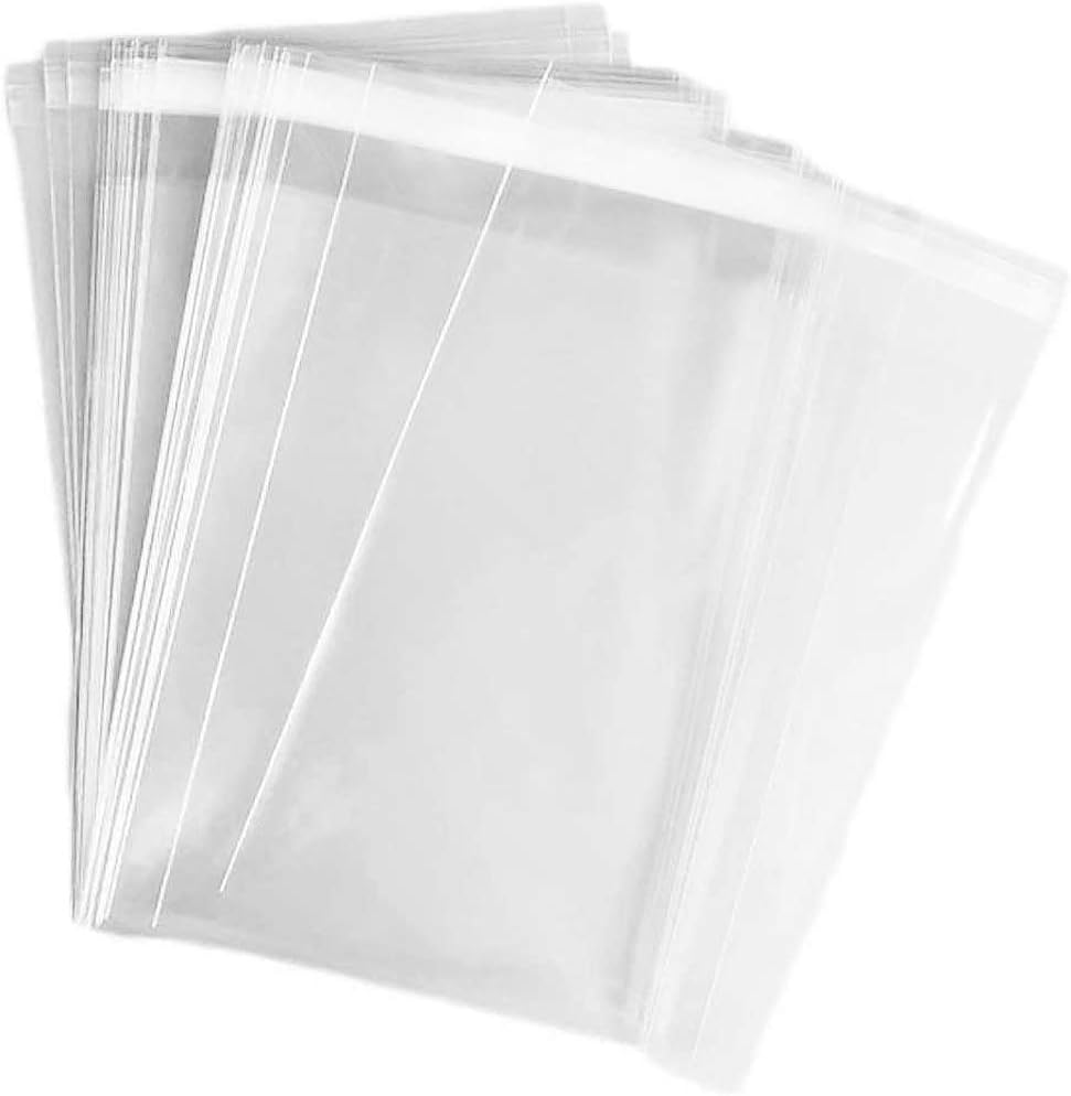 Resealable Cello Poly Bags (8 mil Thick)