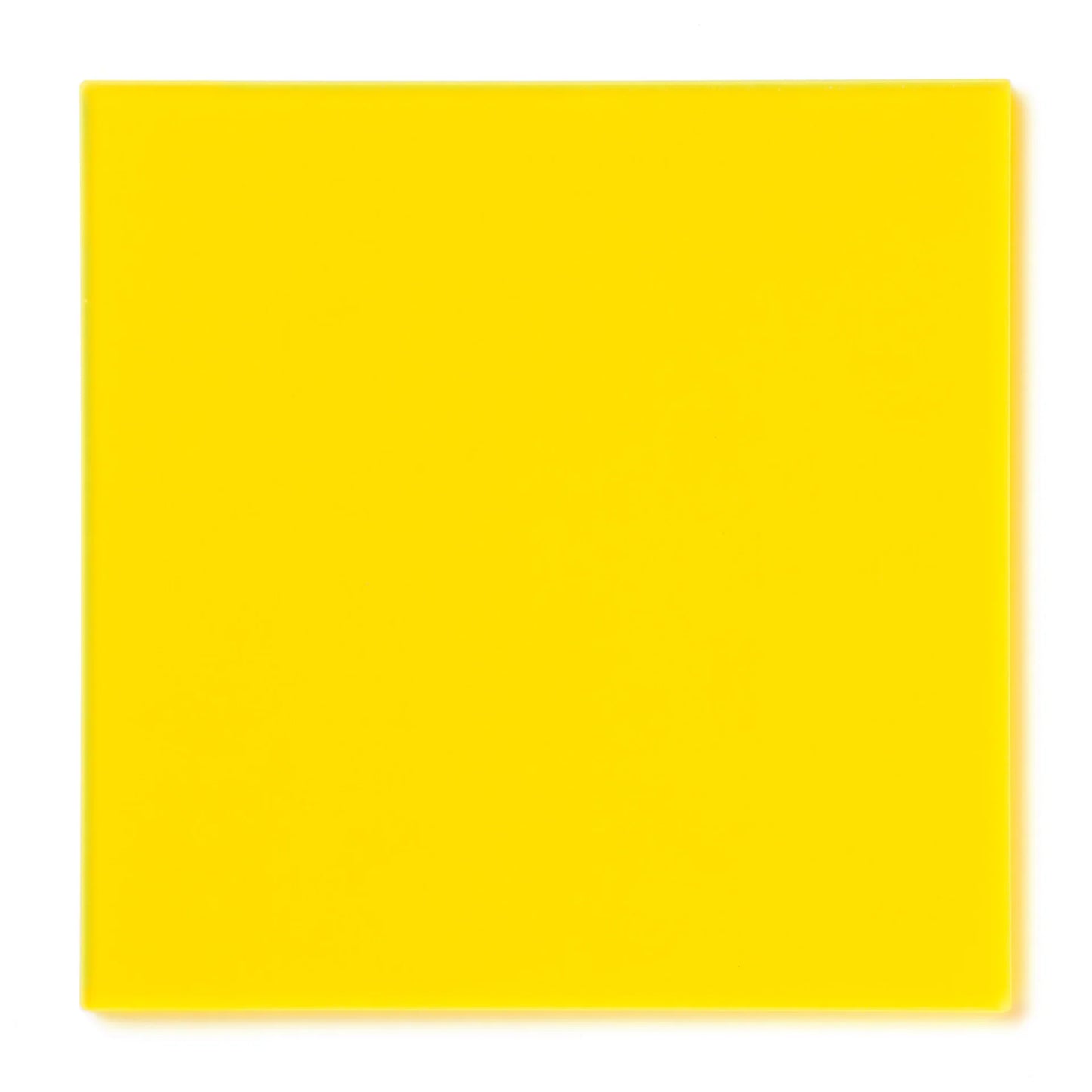 Yellow Fluorescent Acrylic Sheet