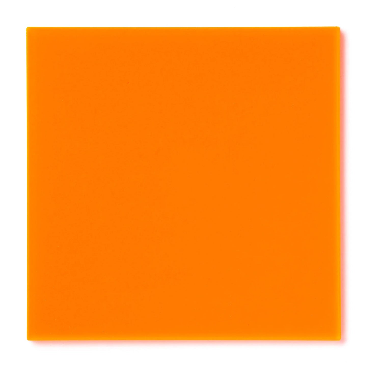 Orange Fluorescent Acrylic Sheet