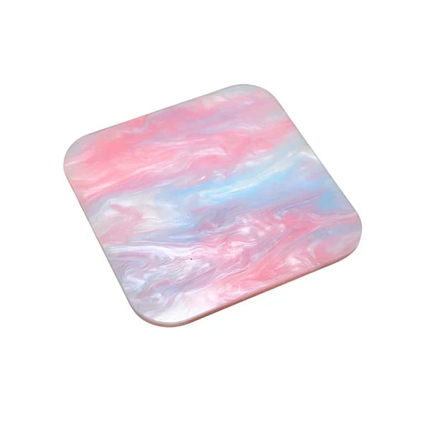 Cotton Candy Pink Blue Marble Acrylic Sheet 3mm Large sheet 23.5"x40" for laser cutter engraving diy xtool gloworge