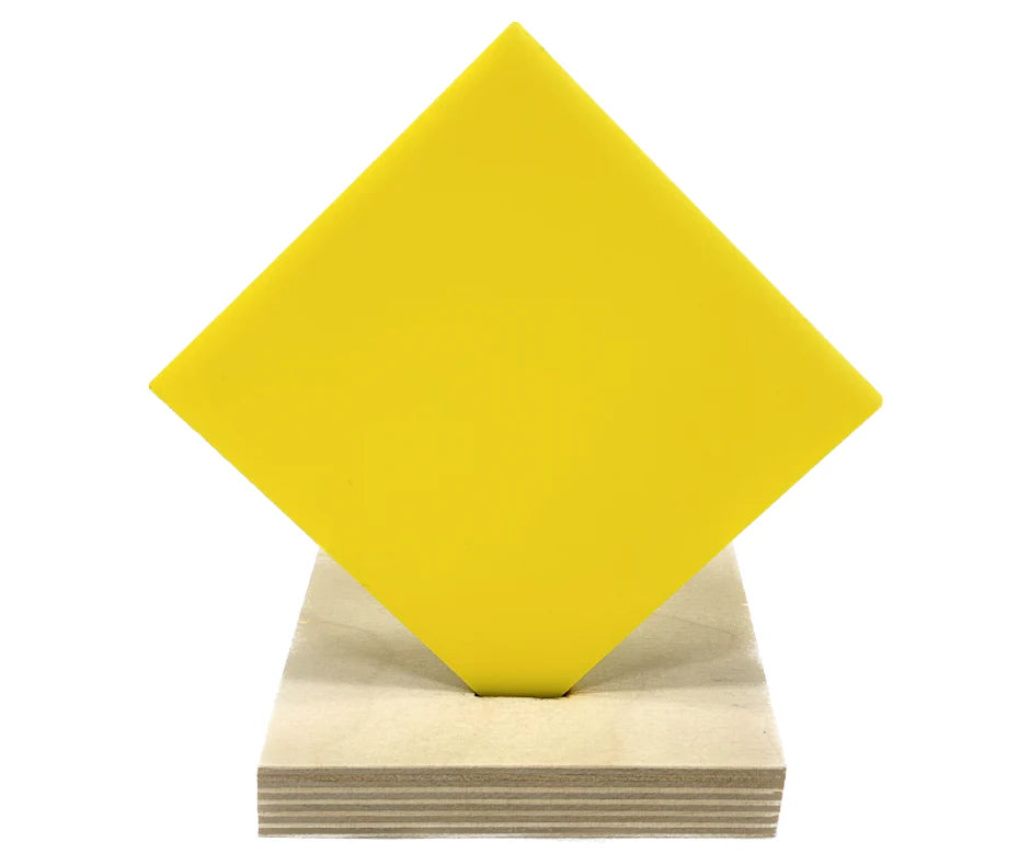Yellow Opaque Acrylic Sheet
